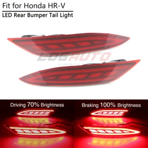 LED Rear Bumper Tail Light For Honda Vezel HR-V 2014 2015 2016-2021 Brake Lamp - Picture 1 of 6