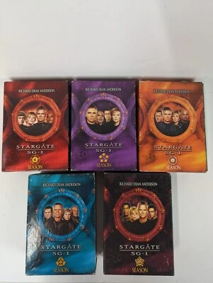 Stargate SG-1 Seasons 4, 5, 6, 7, 8 Box Sets DVD Complete - Image 1 of 4