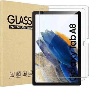 2x Panzerfolie für Samsung Galaxy Tab A8 10.5 (X200/X205) 2021 Full-Cover Glas - Bild 1 von 4