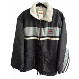 Vintage Tommy Sports Sherpa lined Jacket Bootleg 90s - Picture 1 of 9