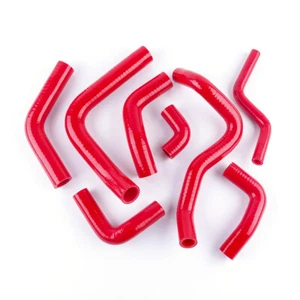 Red Silicone Radiator Hose Water Pipe Kit For 2002-2004 Ducati 998 998S 03 8PCS - Picture 1 of 12