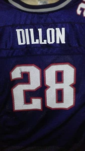 Cory Dillon #28 New England Patriots Reebok Youth L 14-16 Blue Jersey - Picture 1 of 6