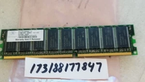 512mb 2rx8 ddr1 pc ddr pc3200e ddr1-400mhz 3200e 400 184pin ecc 32x8 non-reg - Picture 1 of 1