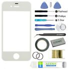 ACENIX® Apple iPhone 4 / 4s White Touch Screen Front Lens Glass Replacement Kit