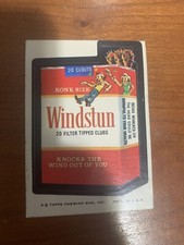 1974 Topps Wacky Packages 9th Series 9 WINDSTUN nm-