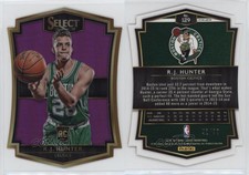 2015-16 Panini Select Premier Level Die-Cut Purple Prizm /99 RJ Hunter Rookie RC