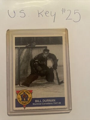 Bill Durnan Montreal Canadiens High Liner Greatest Goalies # 12 of 15 Insert - Image 1 of 3