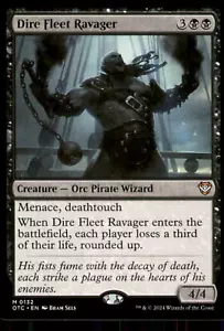 Dire Fleet Ravager Commander: Outlaws of Thunder Junction #132 Mythic - Foto 1 di 2