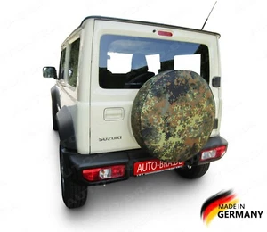 Reserveradabdeckung Bundeswehr Camouflage Flecktarn Land Rover Jeep 235/85/R16 - Picture 1 of 3