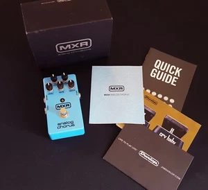 MXR M234 Analog Chorus Guitar Effects Pedal Boxed Excellent - FREE POSTAGE - Picture 1 of 16