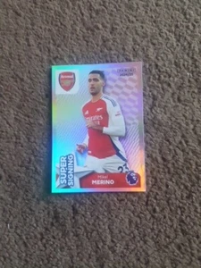 💥Panini Premier League 2025 Pegatinas Colección Mikel Merino #80 Arsenal - Imagen 1 de 2