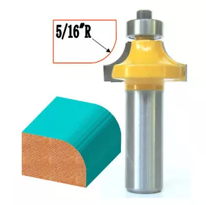 1pc 1/2" Sh 5/16" Radius 1-1/8" Cutting Diameter Round Over Router Bit sct-888 - Picture 1 of 7