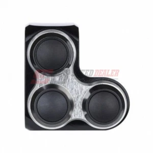 Motogadget -mo.switch basic 3 Push button, LEFT, black, Silver inlay - Picture 1 of 3