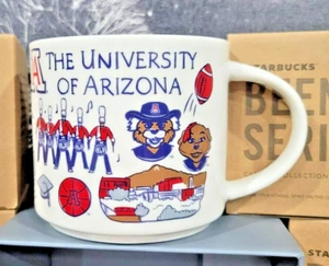 Starbucks Campus Been There Series Universidad de Arizona UofA 14 oz. Taza NUEVA - Imagen 1 de 7