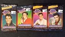 Elvis Presley -  the cards of his life -  1992 Series 2 - Lot of 4 sealed packs