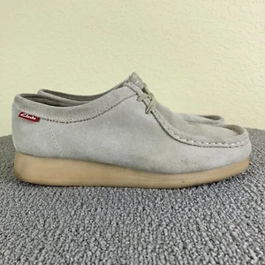 Clarks Collection Wildlederschuhe Gummisohle Damen 8,5 Medium beige Freizeit Schnürschuhe - Bild 1 von 15