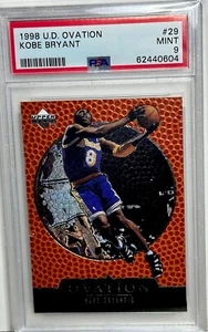 KOBE BRYANT PSA GRADED 90’s RARE HOLO FOIL SP INSERT CARD LAKERS JERSEY #8 - Picture 1 of 12