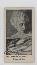 1922 Tobacco Products Corp Strollers Cigarettes Movie Stars T85 Maude George 0n8