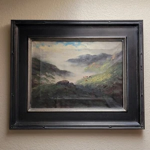 Paisaje de montaña de California con vacas de Carl Henrik Jonnevold (1856-1955) - Imagen 1 de 12