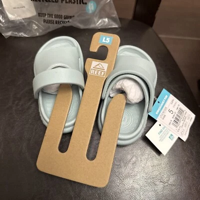 REEF Toddler/Little Kid Rio Slide Sandal, Super Soft Molded EVA Footbed, Lightwe - Imagem 1 de 4