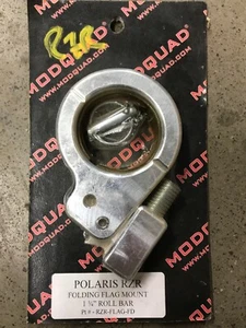 MONTAJE DE BANDERA PLEGABLE MODQUAD POLARIS RZR800 1 3/4"" 1.75"" RZR 570 800 900 1000 XP - Imagen 1 de 2
