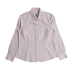 Austin Reed 90s Vintage Pink Long Sleeve Shirt BNWT Women's Size 14 - Picture 1 of 5