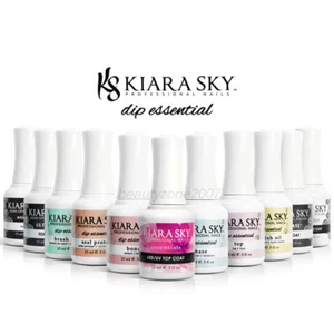 Kiara Sky Dip Powder Essentials 0.5oz * Elija cualquiera * - Imagen 1 de 12