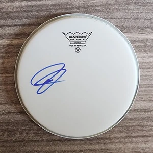 Deen Castronovo Signed 8" Drumhead Journey Bad English Drummer Drum Head RAD - Picture 1 of 3