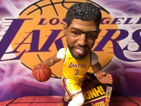 LA Lakers Legends of the Court Anthony Davis Bobblehead NEW LOW #115 OF 2020 Cover