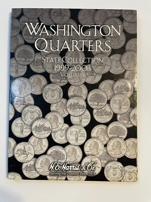 Washington Quarters State Collection 1999–2003 Volume 1 Collection Book COMPLETE - Image 1 of 4