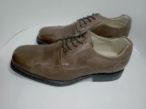 Oxfords Belvedere Para Hombre Talla 11.5 EEE Cuero Marrón Cordones Estilo Puente de la Bahía - Imagen 1 de 12