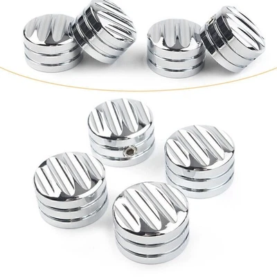 Para Harley Sportster XL883/1200 Doble Cámara Big Twin 1340 Evo 4X Cubiertas de Perno de Cabeza Foto 1 de 4