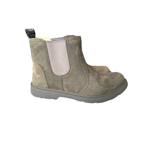 Stivaletti chelsea UGG scamosciati dorati grigi taglia 6 EU 38 donna slip on