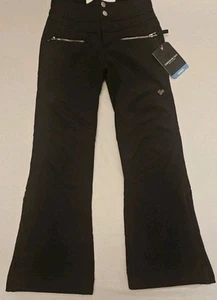 Obermeyer Teen L118401 Jolie Softshell Pants Black Size Med 25" Waist 25" Length - Picture 1 of 8