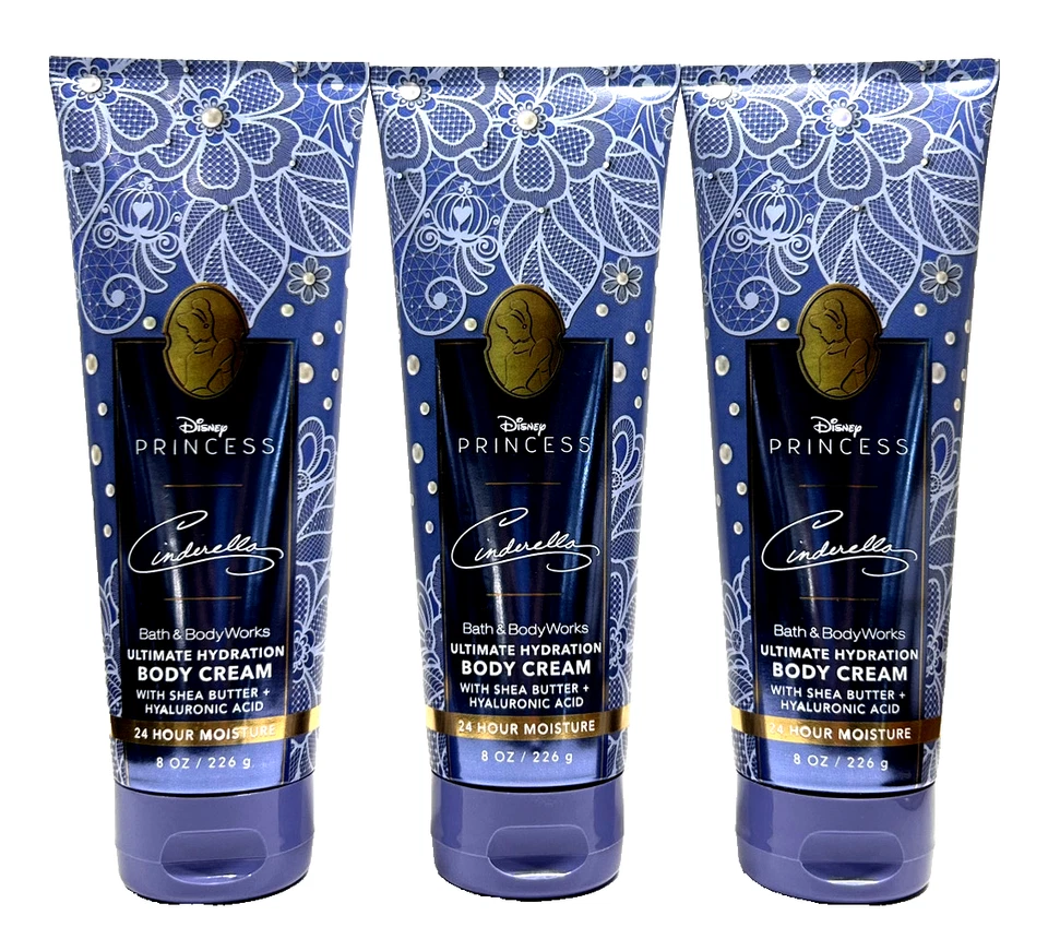 Bath and Body Works DISNEY PRINCESS Cinderella Ultimate Hydration Body Cream