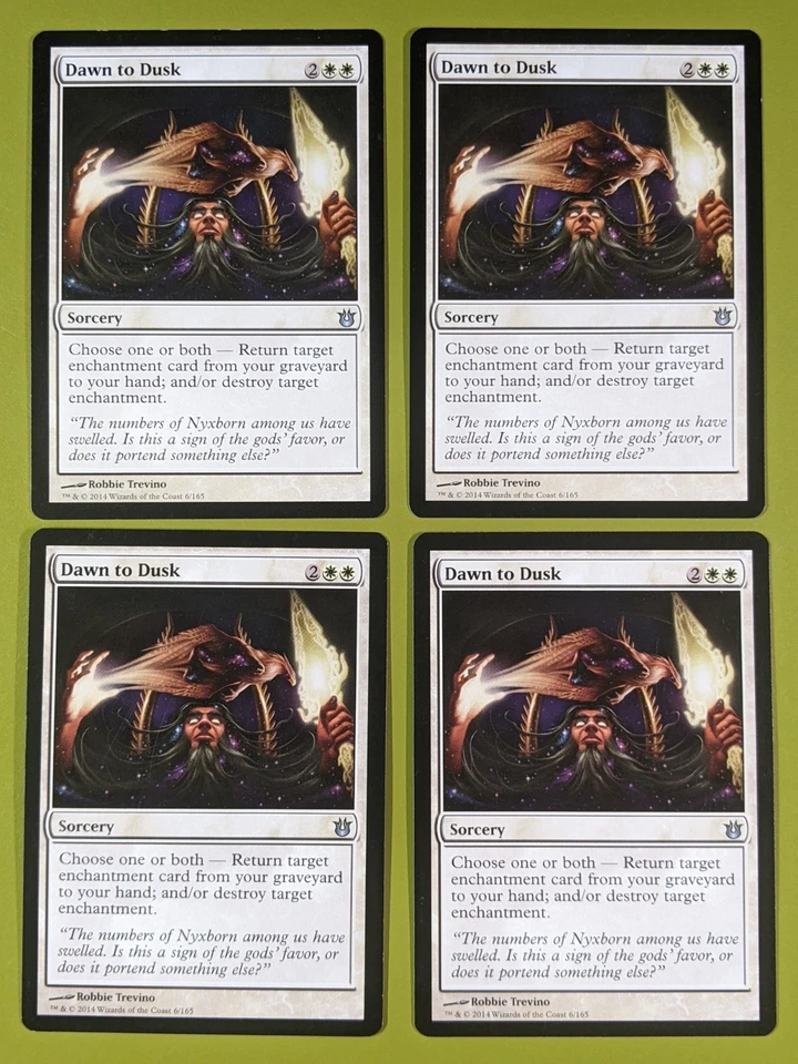 Dawn to Dusk x4 Born of the Gods 4x Playset Magic the Gathering MTG - Image 1 of 1