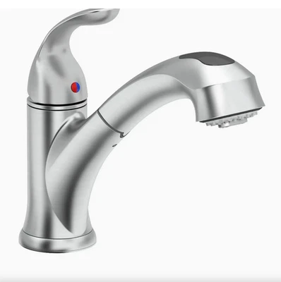 NUEVO $280 COCINA ESTÁNDAR AMERICANA Sullivan grifo extraíble con jabón INO INOXIDABLE Foto 1 de 4