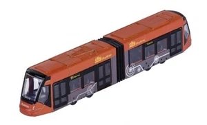Majorette 8503003001 - City Bus Man + Avenio Tram - Orange - New - Picture 1 of 1