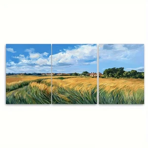 3pcs Moreton In Marsh Travel  Metal Print Ready to Hang Art - Picture 1 of 7