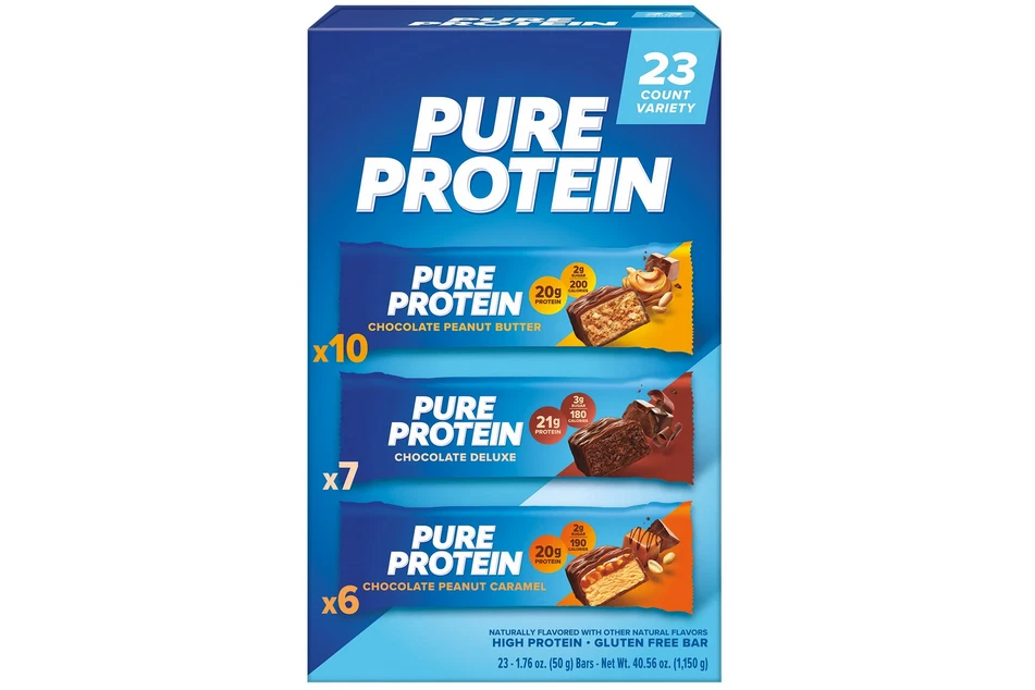 Pure Protein Bars Variety Pack (46 Pack)