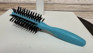 Vintage Nylonborsten glättende Haarbürste USA türkis - Bild 1 von 7