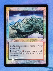 1x FOIL Tainted Peak, LP (see photos), Torment (TOR), Magic: the Gathering, MtG - Picture 1 of 2