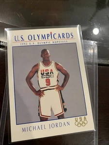 Michael Jordan 1992 Impel Olympicards: 1992 U.S. Olympic Hopefuls #12 USA - Picture 1 of 2