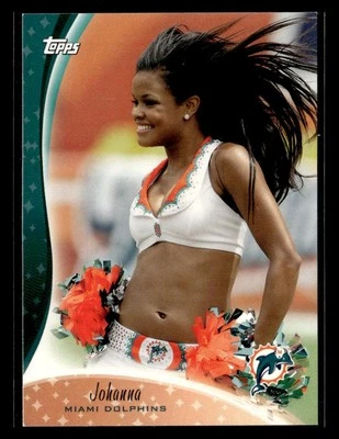 2009 Topps #C12 Johanna Cheerleaders - Image 1 of 2