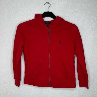 Polo by Ralph Lauren Boys Red Full Zip Size (10-12) - Image 1 of 4