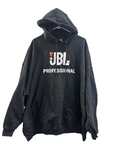Vintage 90s JBL Professional Spell Out Hoodie Hanes Ultimate Cotton 3XL - Picture 1 of 7