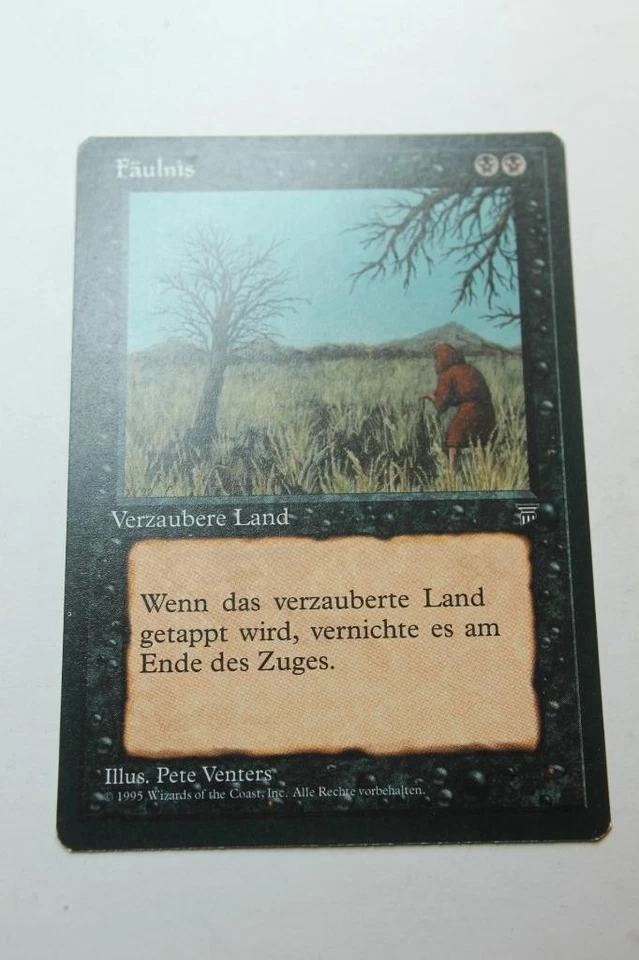 MTG Blight x1- German-Renaissance-Lightly Played - Image 1 of 1