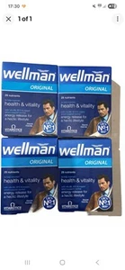 Vitabiotics Wellman Original Vitamin- und Mineralstoffergänzung 120 Tabs. Lange Haltbarkeit - Bild 1 von 1