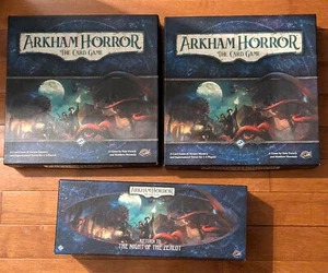 Arkham Horror LCG Return to Night of the Zealot + 1.5x Original Core + Sleeves - Picture 1 of 3