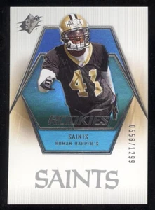 118 ROMAN HARPER 2006 UPPER DECK SPX ROOKIES /1299 SAINTS NFL FOOTBALL - Picture 1 of 2